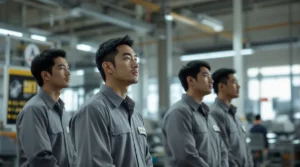 Etiqueta no ambiente de trabalho japonês: o que esperar dentro da fábrica